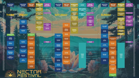 ✨ OUR FULL FESTIVAL SCHEDULE HAS DROPPED! ✨