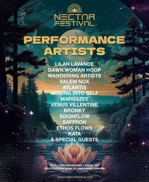 Nectar Festival Performer Lineup!