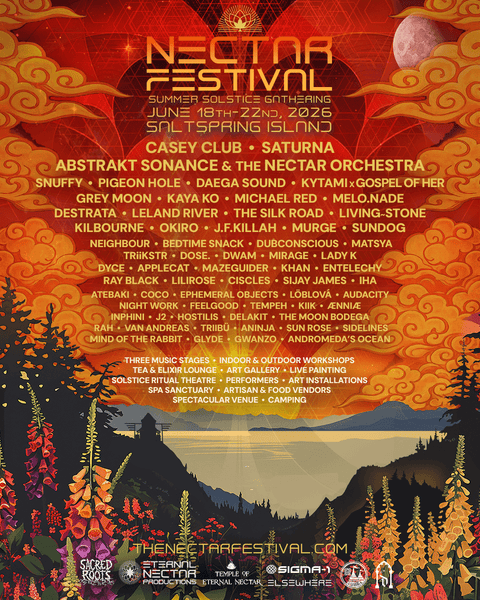 -Nectar Music Lineup Poster 2026-